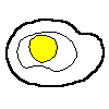 卵（平面図：中）